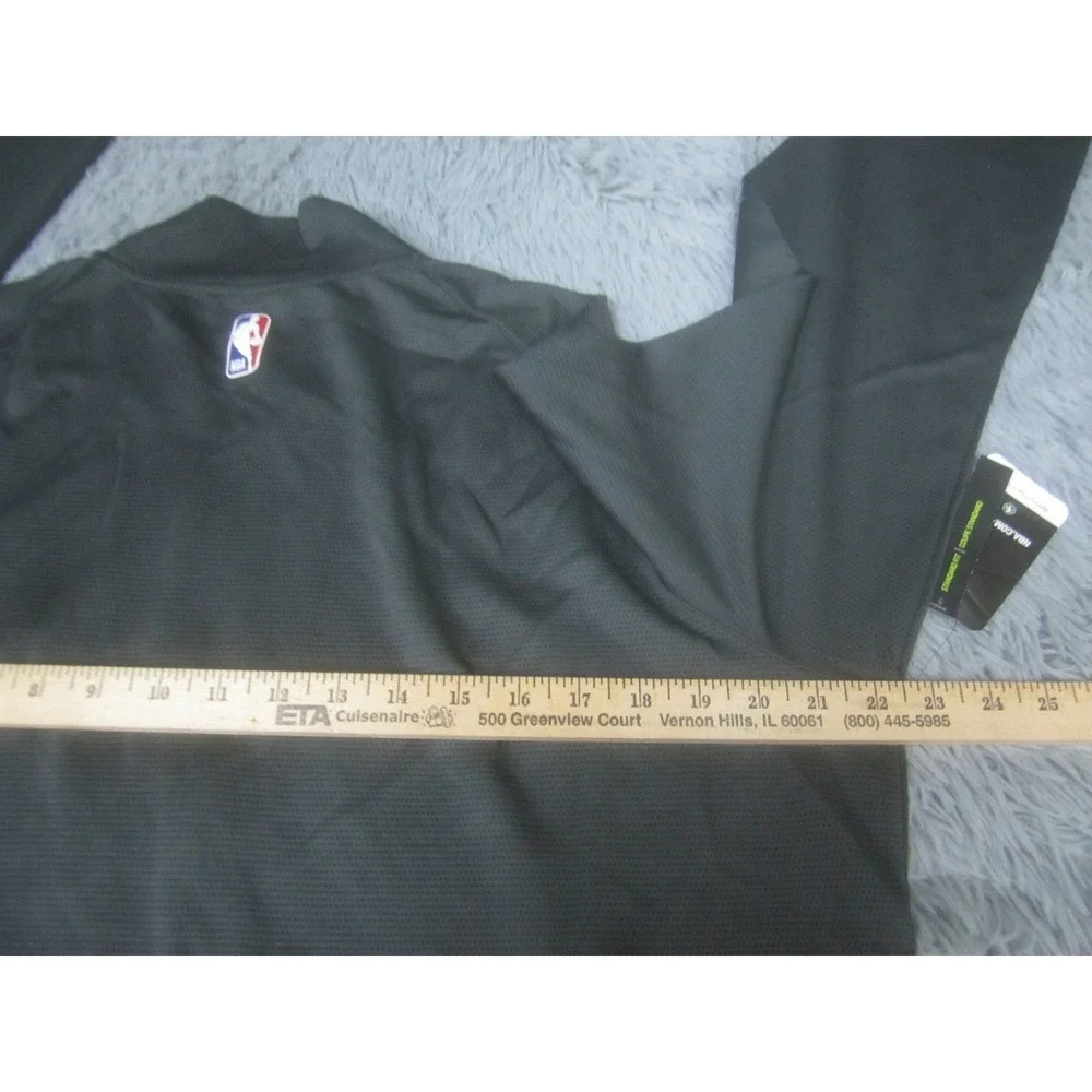 Philadelphia 76ers Jacket Mens Large Gray NBA Basketball Warm-Up NWT Nike DriFit